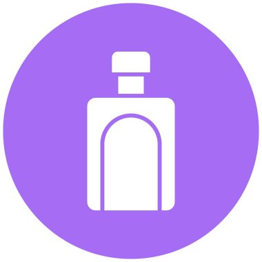 Parfüm Vektörü Simgesi Tasarım İllüstrasyonu