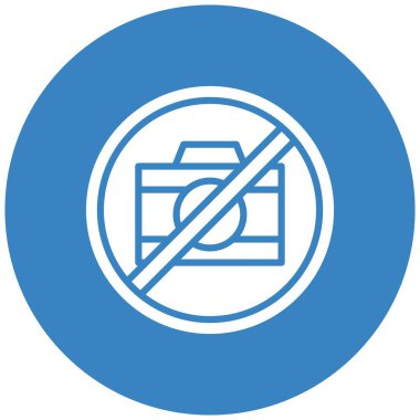 Kamera Vektörü Simgesi Tasarım İllüstrasyonu Yok