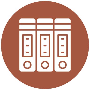 İş dizini Vektör Simgesi Tasarım İllüstrasyonu