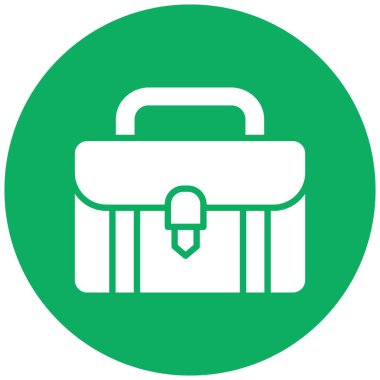Çanta Vektörü Simgesi Tasarım İllüstrasyonu