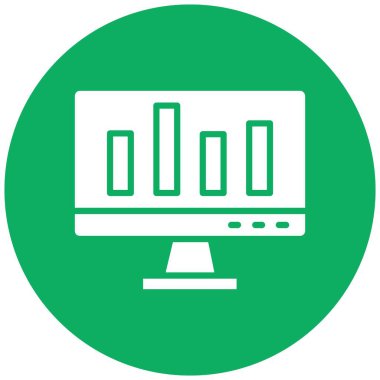 Çevrimiçi grafik vektörü Simge Tasarımı İllüstrasyonu