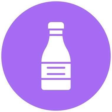 Ketçap Vektör Simgesi Tasarım İllüstrasyonu