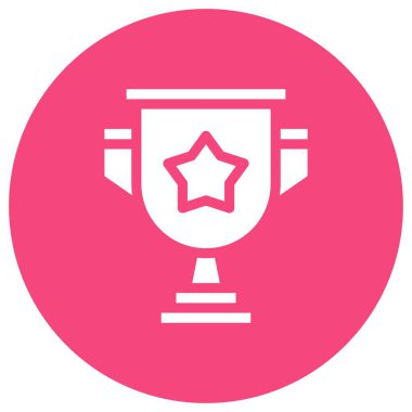 Ödül Vektörü Simgesi Tasarım İllüstrasyonu