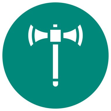 Axe Vektör Simgesi Tasarım İllüstrasyonu