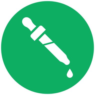 Göz damlası Vektör Simgesi Tasarım Çizimi