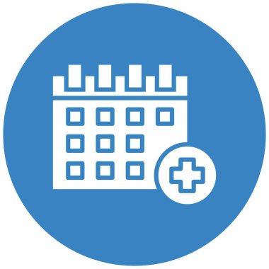 Takvim Vektörü Simgesi Tasarım İllüstrasyonu