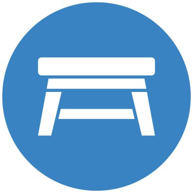 Tablo Vektörü Simgesi Tasarım İllüstrasyonu