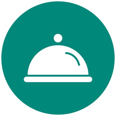 Cloche Vektör Simgesi Tasarım İllüstrasyonu