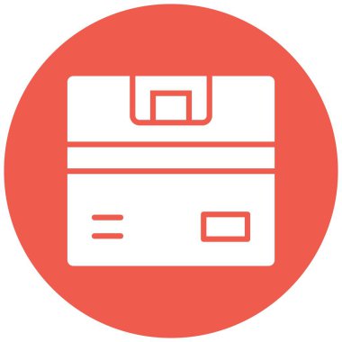 Kutu Vektörü Simgesi Tasarım İllüstrasyonu