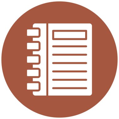 Gündem Vektörü Simgesi Tasarım İllüstrasyonu