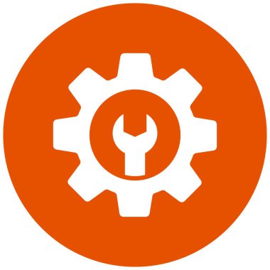 Araba Bakım Vektörü Simgesi Tasarım İllüstrasyonu