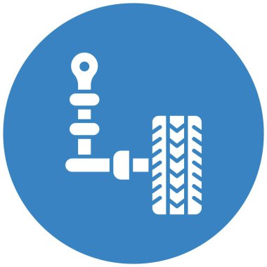 Otomatik Askıya Alma Vektörü Simgesi Tasarım İllüstrasyonu