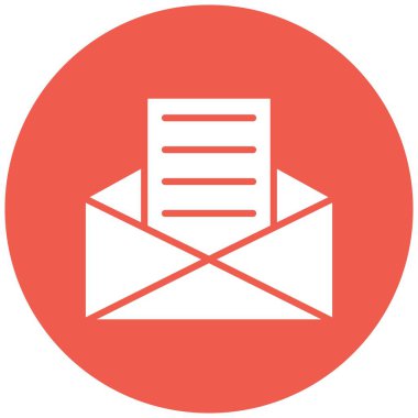 Harf Vektörü Simgesi Tasarım İllüstrasyonu