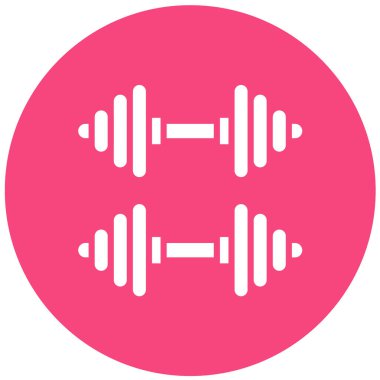 Halter Vektörü Simgesi Tasarım İllüstrasyonu