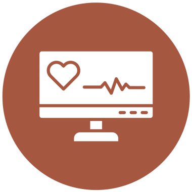 Masaüstü Vektör Simgesi Tasarım İllüstrasyonu