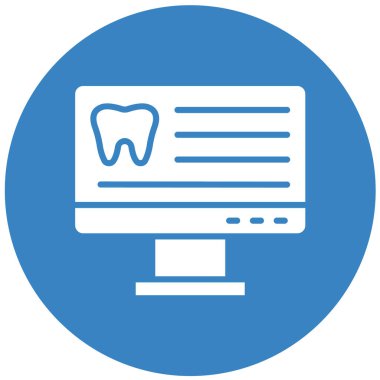 Analiz Vektörü Simgesi Tasarım İllüstrasyonu