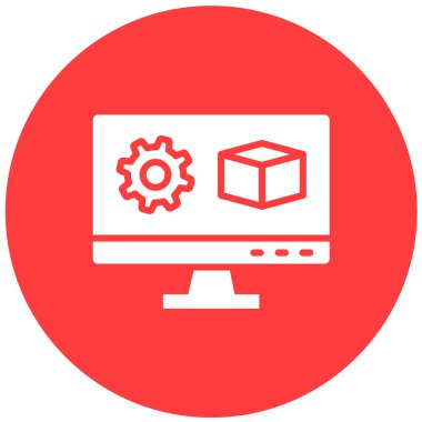 Ürün Vektörü Simgesi Tasarım İllüstrasyonu