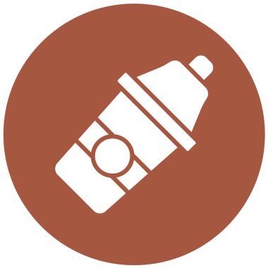 Kokteyl Sarsıcı Vektör Simgesi Tasarım İllüstrasyonu