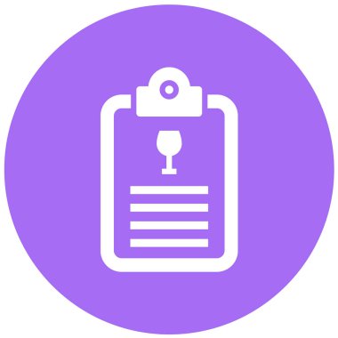 Liste Vektörü Simgesi Tasarım İllüstrasyonu