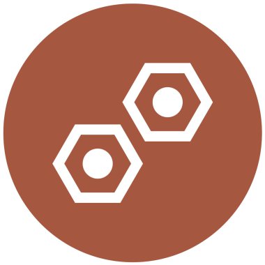 Fındık Vektörü Simgesi Tasarım İllüstrasyonu