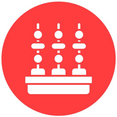 Aperatif Vektör Simgesi Tasarım İllüstrasyonu