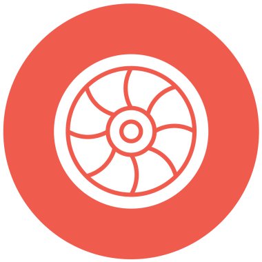 Lens Vektör Simgesi Tasarımı Çizimi