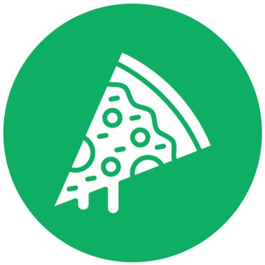 İtalyan Gıda Vektörü Simgesi Tasarımı Çizimi