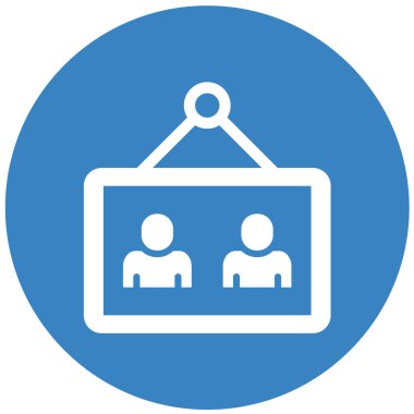 Peyzaj Vektörü Simgesi Tasarım İllüstrasyonu