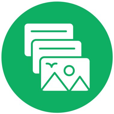 Aralıksız çekim Vektör Simgesi Tasarım İllüstrasyonu