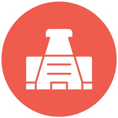 Klip Vektörü Simgesi Tasarım İllüstrasyonu