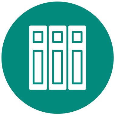 Arşivler Vektör Simgesi Tasarım İllüstrasyonu