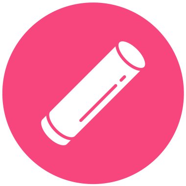 Tebeşir Vektörü Simgesi Tasarım İllüstrasyonu