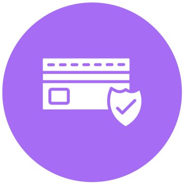 Ödeme Kalkanı Vektör Simgesi Tasarım İllüstrasyonu