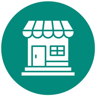 Depo Vektörü Simgesi Tasarım İllüstrasyonuName