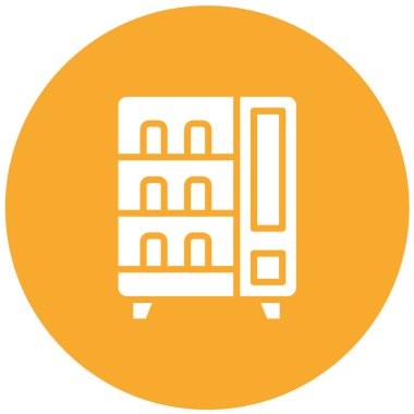 Satış Makinesi Vektör Simgesi Tasarım İllüstrasyonu