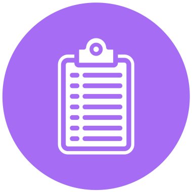 Görev Vektörü Simgesi Tasarım İllüstrasyonu