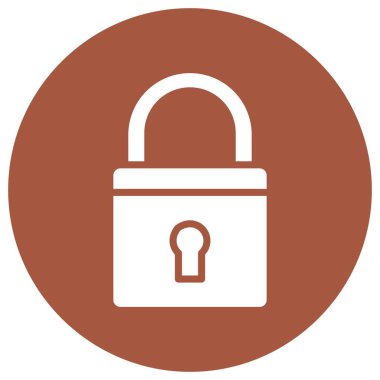 Padlock Vector Icon Design Illustration