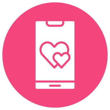 Akıllı Telefon Vektör Simgesi Tasarım İllüstrasyonu