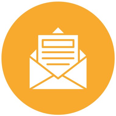 E- posta Vektör Simgesi Tasarım Resmini Aç