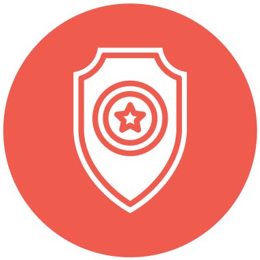 Kalkan Vektörü Simgesi Tasarım ResmiComment