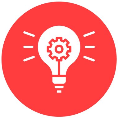 İş Fikri Vektörü Simgesi Tasarım İllüstrasyonu