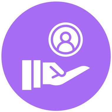 Sorumluluk Vektörü Simgesi Tasarım İllüstrasyonu