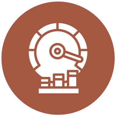 Hesurement Vektör Simgesi Tasarım İllüstrasyonu