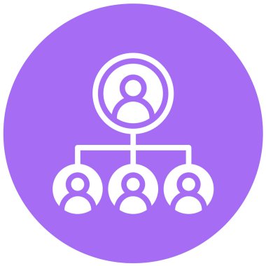 Çalışanlarla İlişki Vektörü Simge Tasarımı İllüstrasyonu