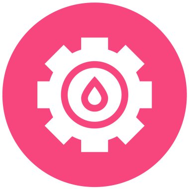 Yağ Yönetimi Vektör Simgesi Tasarım İllüstrasyonu