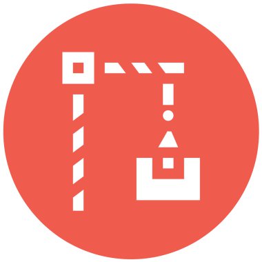 Taşıyıcı Taşıyıcı Vektör Simgesi Tasarım İllüstrasyonu