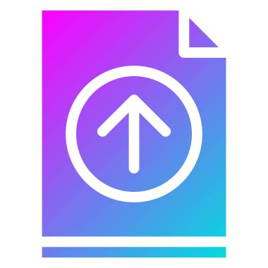 Vektör Simgesi Tasarım İllüstrasyonunu Yükle