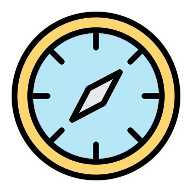 Pusula Vektörü Simgesi Tasarım ResmiComment