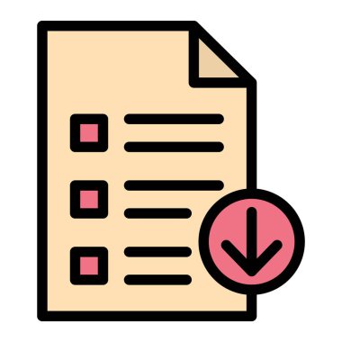 Vektör Simgesi Tasarım İllüstrasyonu İndir