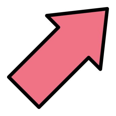 Çapraz ok Vektör Simgesi Tasarım İllüstrasyonu